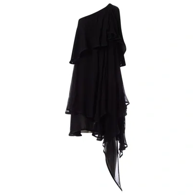 Pre-owned Designers Remix Mid-length Dress In Black