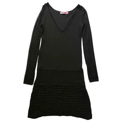 Pre-owned Manoush Mid-length Dress In Black