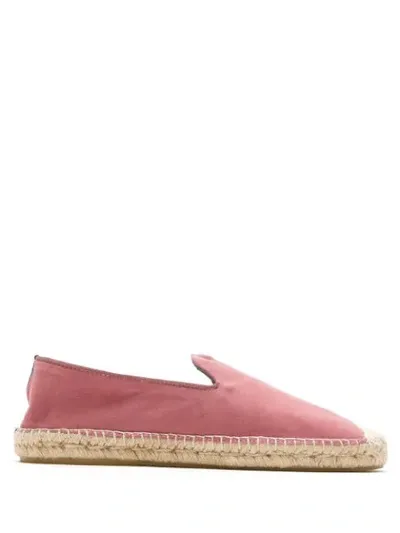 Blue Bird Shoes Espadrilles Aus Wildleder In Red