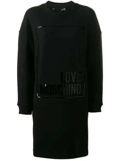 Love Moschino W5b2001m4068 C74 In Black