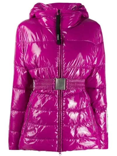 Pinko Padded Jacket In Purple