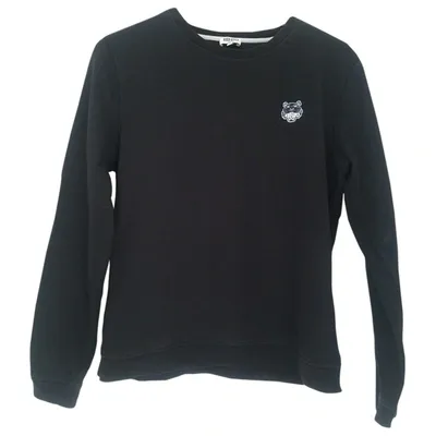 Pre-owned Kenzo Black Cotton Knitwear