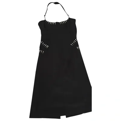 Pre-owned Mugler Dress In Black