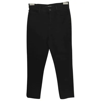 Pre-owned J Brand Slim Jeans In Black