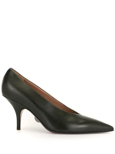 Samuele Failli Slip-on Pointed-toe Pumps In Black