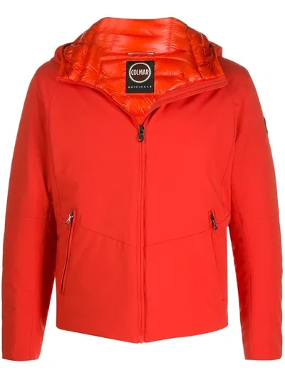 Colmar Zip-up Padded Jacket In Orange