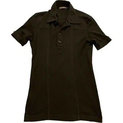 Pre-owned Dolce & Gabbana Polo Shirt In Black