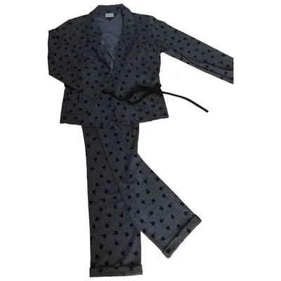 Pre-owned Marella Suit Jacket In Black