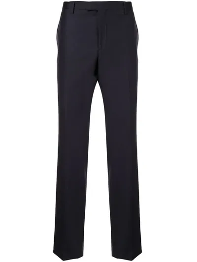 Cerruti 1881 Side Stripe Trousers In Blue