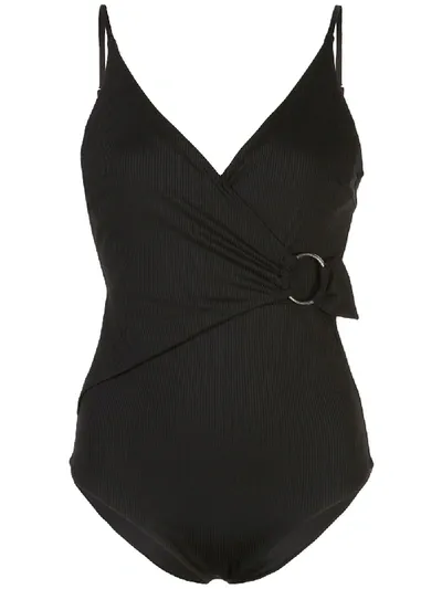 Onia Lila One Piece Swimsuit In Black