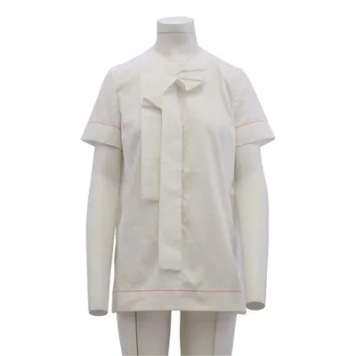 Pre-owned Roksanda White Cotton  Top