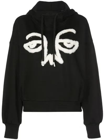 Haculla Signature Cape Hoodie In Black