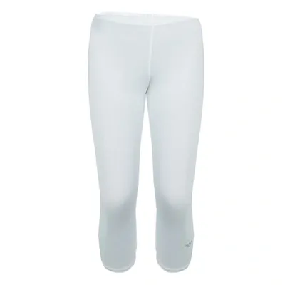 Pre-owned Armani Collezioni White Swarovski Logo Detail Leggings 5 Yrs