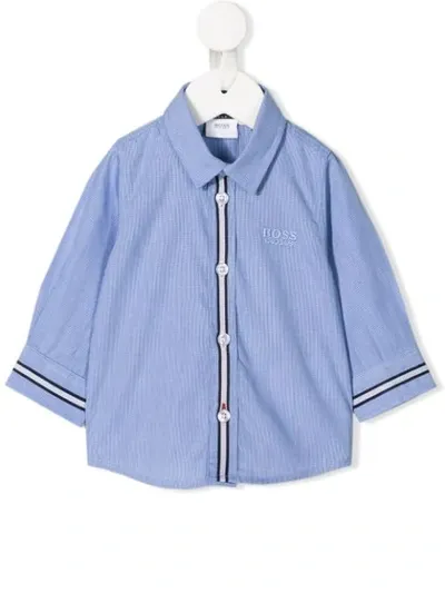 Hugo Boss Babies' Checked Shirt In Var. Uni