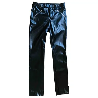 Pre-owned Philosophy Di Lorenzo Serafini Slim Pants In Black