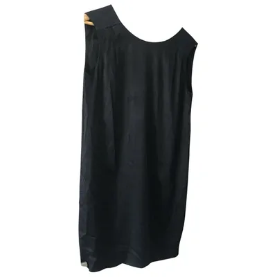 Pre-owned Hugo Boss Mini Dress In Black