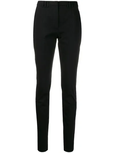 Proenza Schouler Slim Fit Trousers In Black