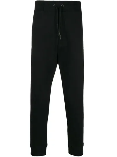 Mcq By Alexander Mcqueen Embroidered Logo Track Pants In Black