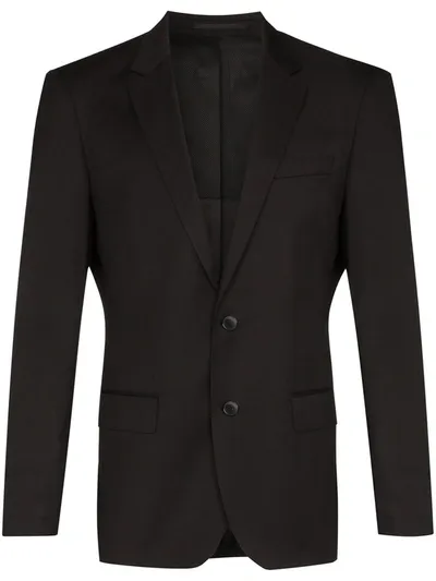 Hugo Boss Single-breasted Suit Jacket In Black