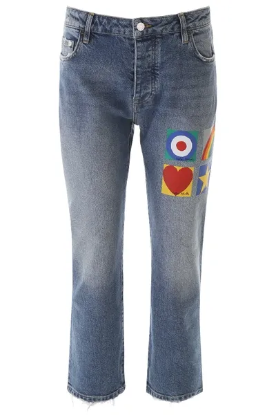 Iceberg Peter Blake Jeans In Blue