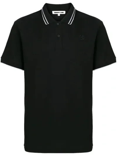 Mcq By Alexander Mcqueen Mcq Alexander Mcqueen Swallow Patch Polo Shirt In Black