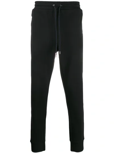 Michael Kors Logo Stripe Track Pants In Black