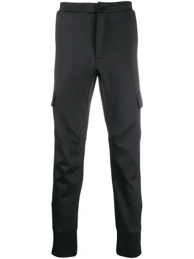 Michael Kors Scuba Cargo Track Pants In Black