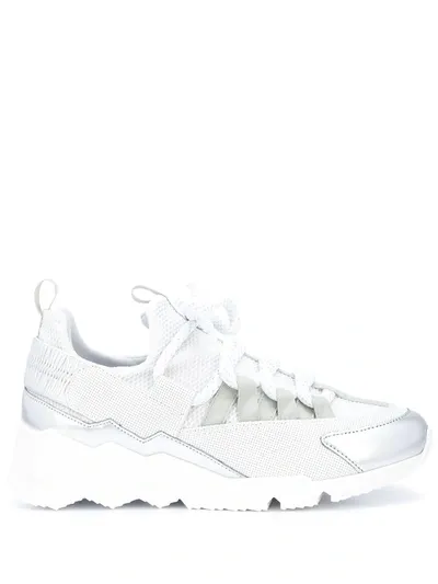 Pierre Hardy 'trek Comet' Sneakers In White