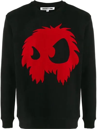 Mcq By Alexander Mcqueen Mcq Alexander Mcqueen Black And Red Chester Sweatshirt