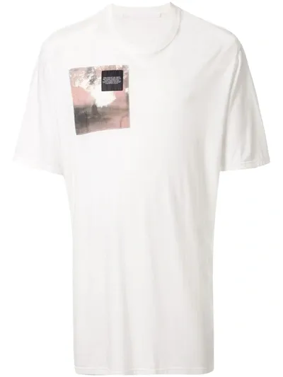 Julius Graphic Print Short-sleeve T-shirt In White