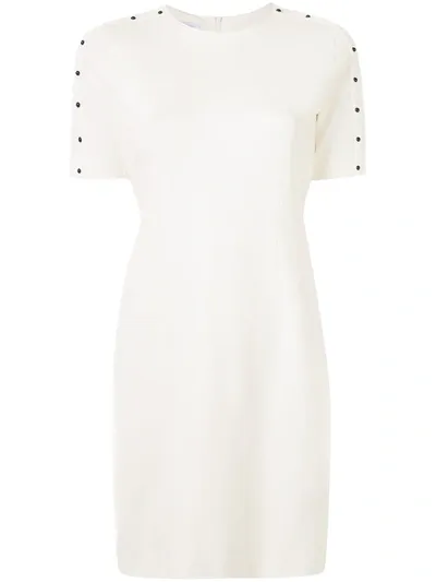 Escada Sport Women's Studded Trim Sheath Dress In Off White