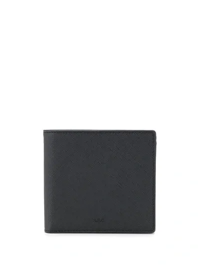 Apc Plain Billfold Wallet In Black