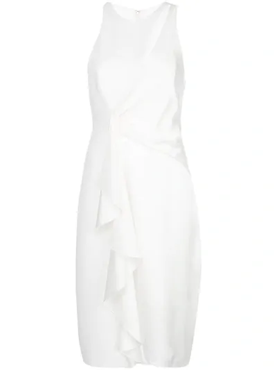 Cinq À Sept Clemency Tie-waist Dress In White