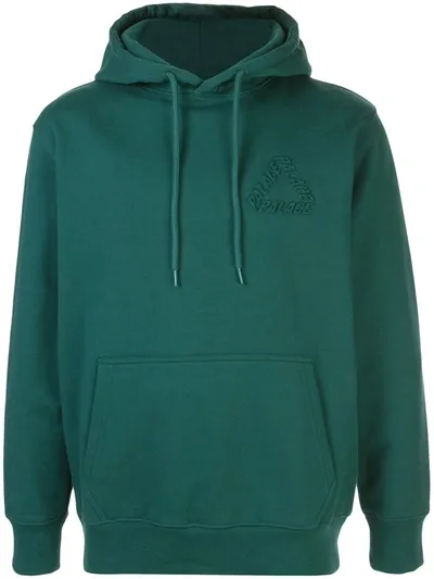 Palace De Boss P3 Hoodie In Green