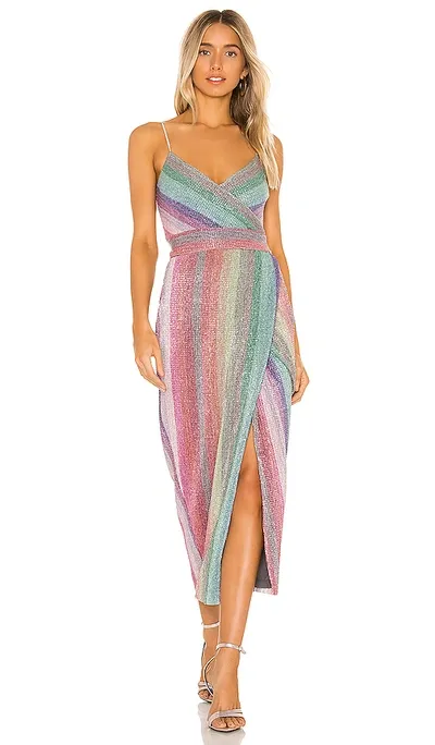 Saylor Meghan Dress In Multi