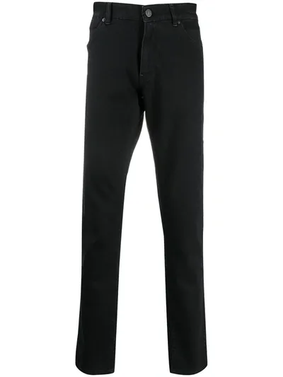 Pt05 Slim-fit Jeans In Black