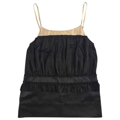 Pre-owned Stella Mccartney Silk Camisole In Black