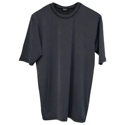 Pre-owned Hugo Boss Anthracite T-shirt