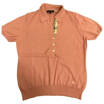 Pre-owned Burberry Shirt In Pink