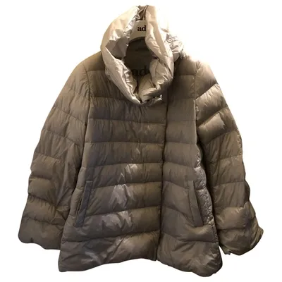 Pre-owned Add Puffer In Grey