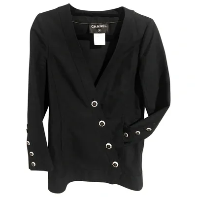 Pre-owned Chanel Jacket In Black