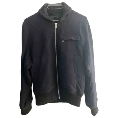 Pre-owned Acne Studios Wool Jacket In Navy