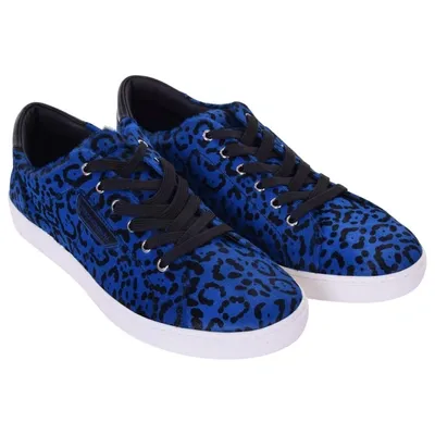 Pre-owned Dolce & Gabbana Low Trainers In Blue