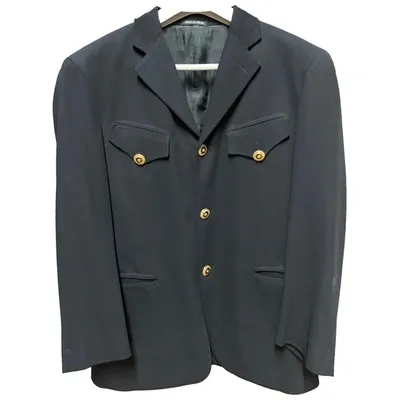 Pre-owned Pal Zileri Jacket In Black