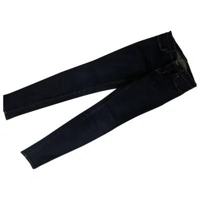 Pre-owned J Brand Slim Jeans In Blue