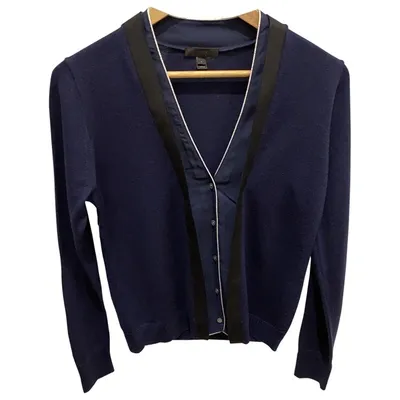 Pre-owned Jcrew Navy Viscose Knitwear