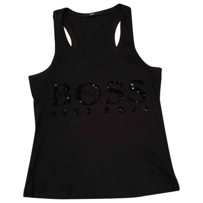 Pre-owned Hugo Boss Camisole In Black