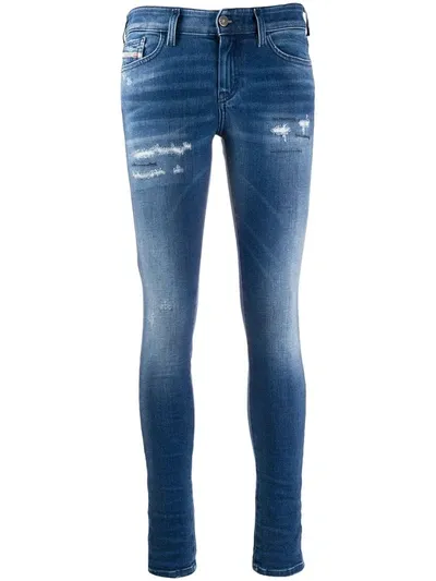 Diesel Slandy Jeans In Blue