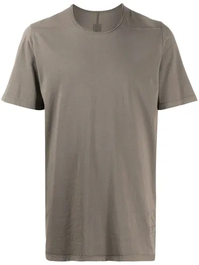 Rick Owens Drkshdw Short Sleeve Boxy Fit T-shirt In Grey