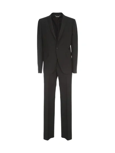 Les Hommes Two-piece Formal Suit In Black